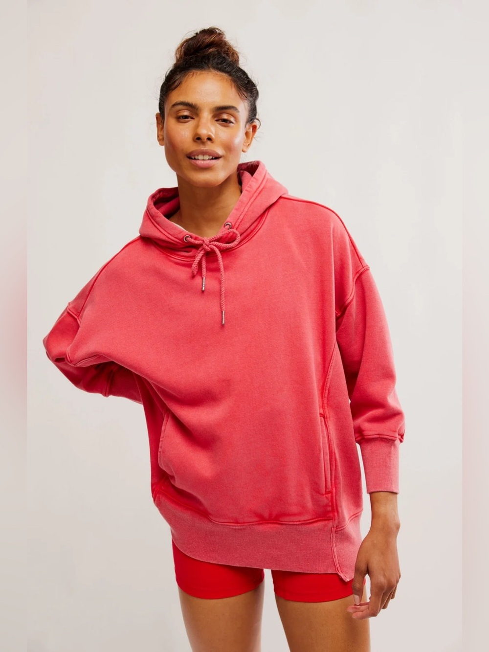 Free people movement sprint to the finish oversized sweater hoodie
